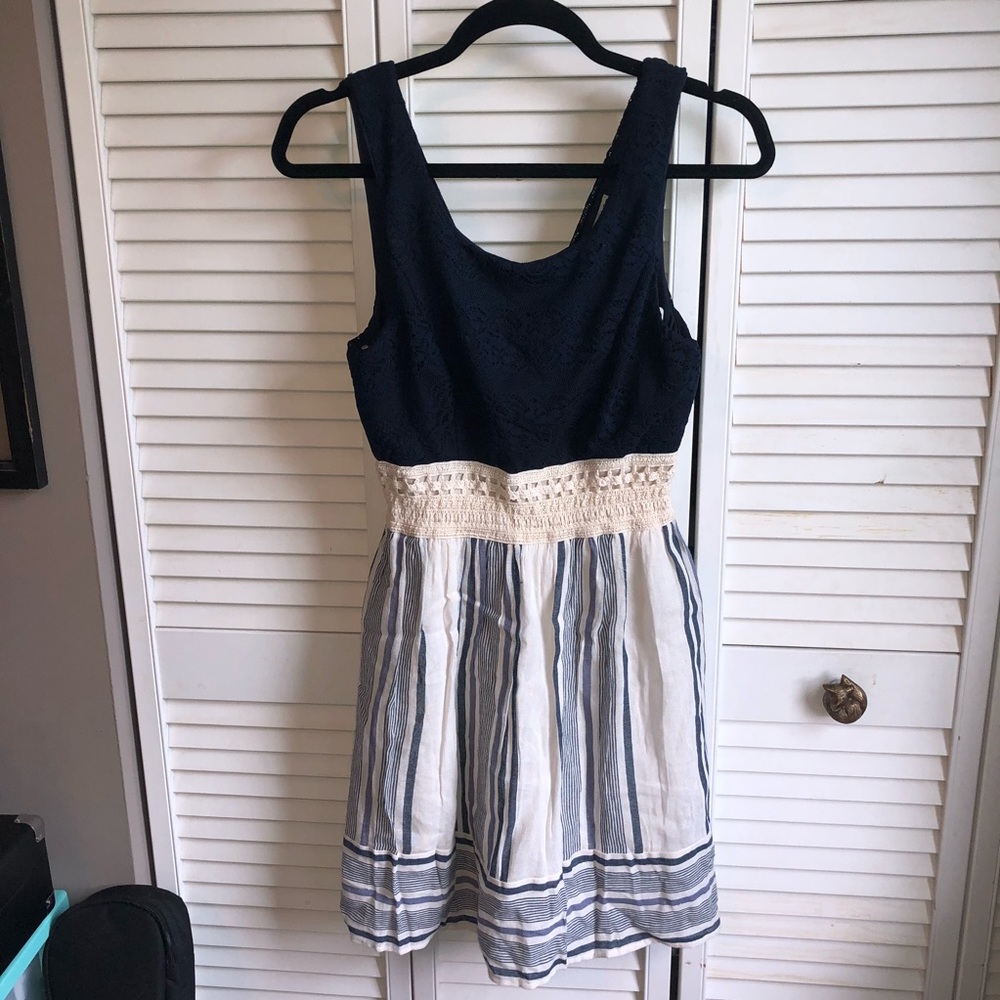 Crochet Mini Dress